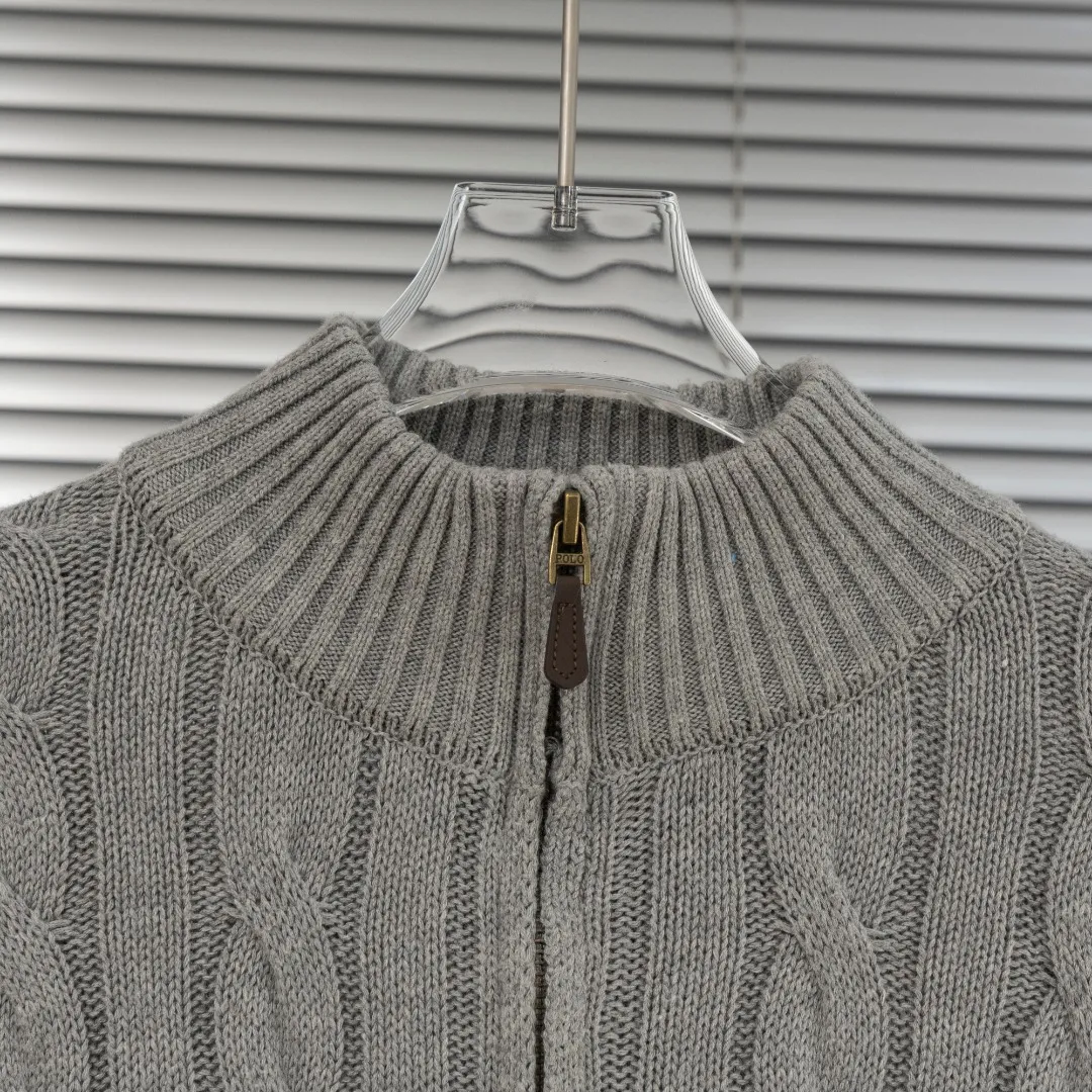 P290 top version (different currencies) You can scan the QR code to enter the official website Style: Ralph Lauren POLO Ralph Lauren small label embroidered knitted old money style half-zip pullover long-sleeved sweater Color: Picture color Size: XS-XL Fabric: Pure cotton Accessories: Full set of customized accessories No gender distinction, same style for men and women